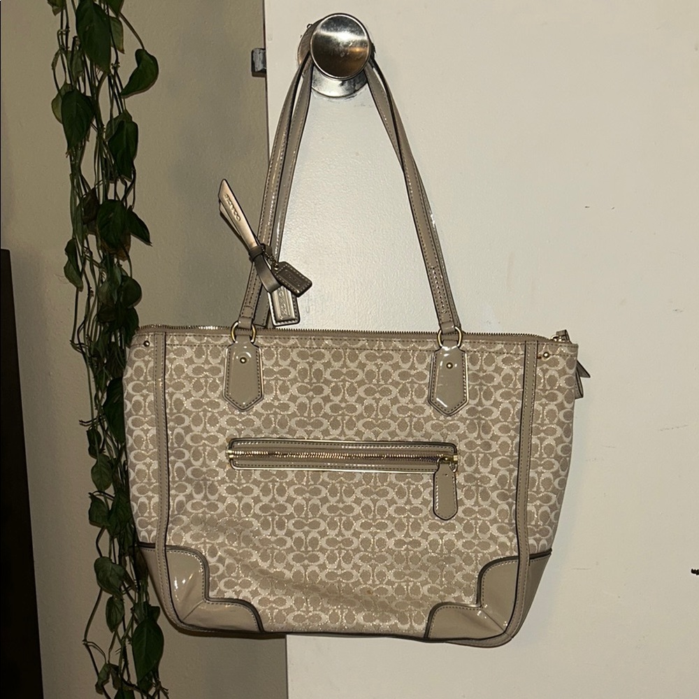 Vintage Coach tote bag
